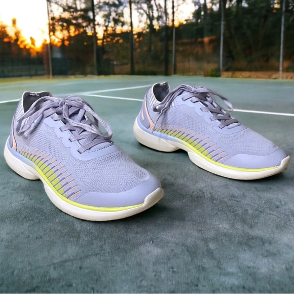Vionic Blue Haze Lace Up Knit Embolden Athletic Sneaker Shoe Women's Size 6.5 - Picture 1 of 10